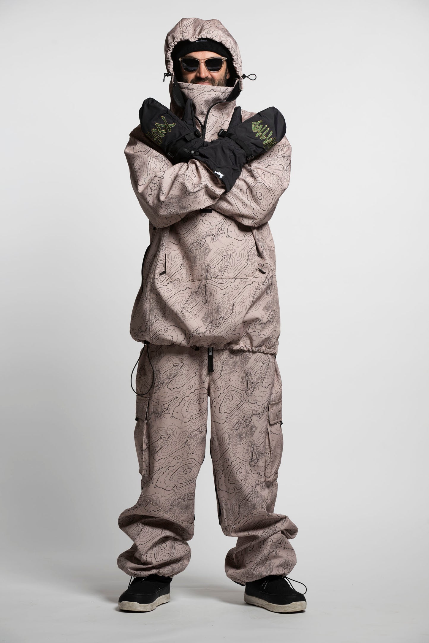 Access Cargo Pants - Contour Print