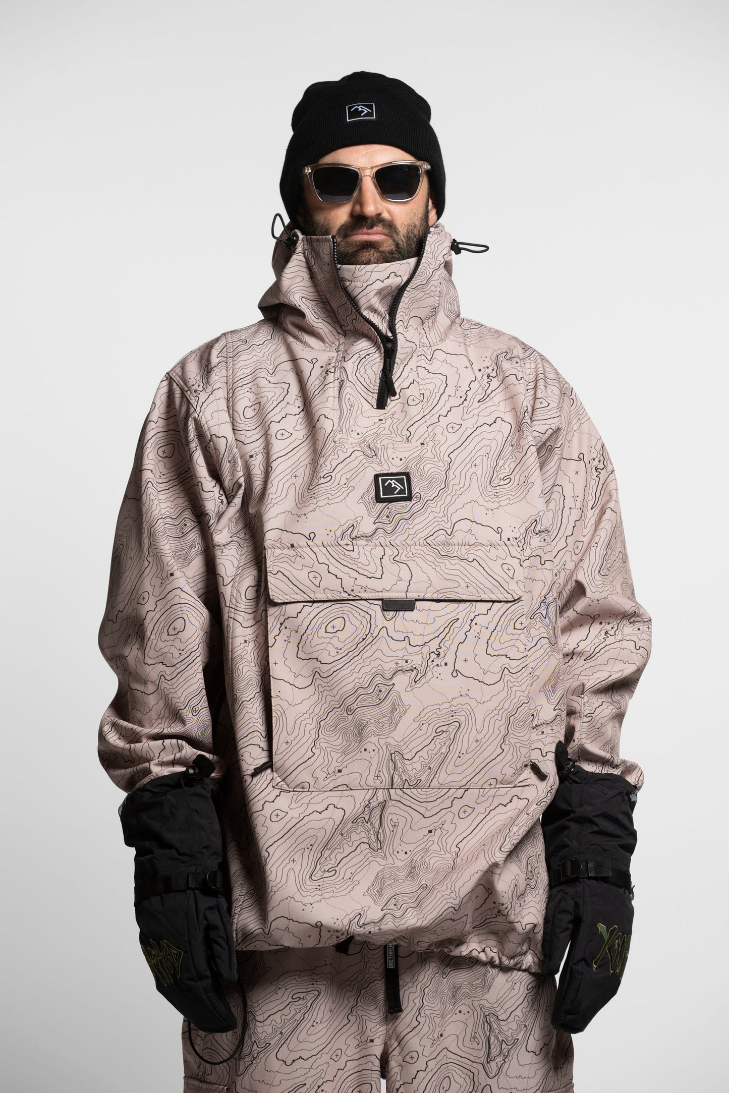 Access Anorak - Contour Print