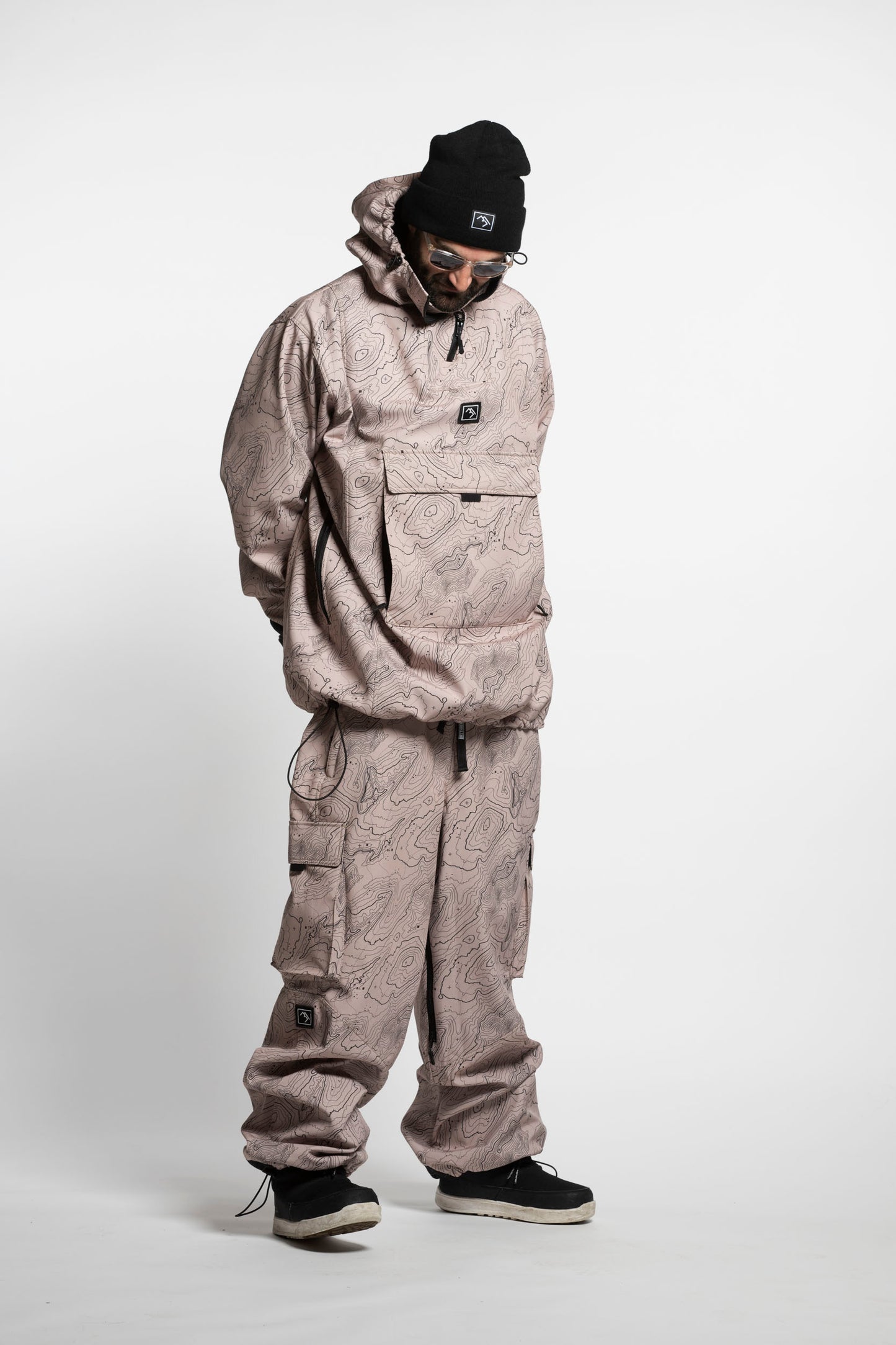 Access Anorak - Contour Print