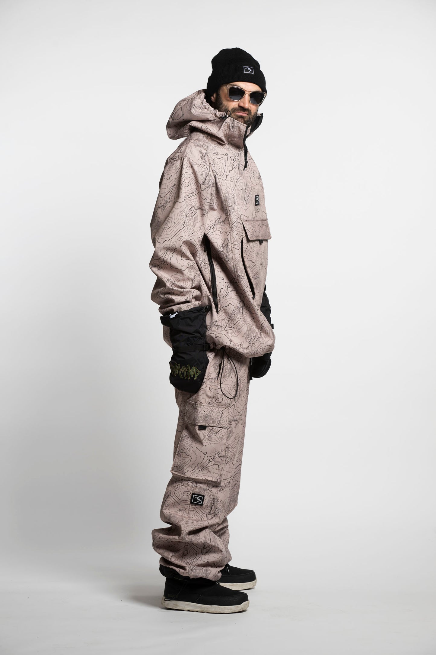 Access Anorak - Contour Print