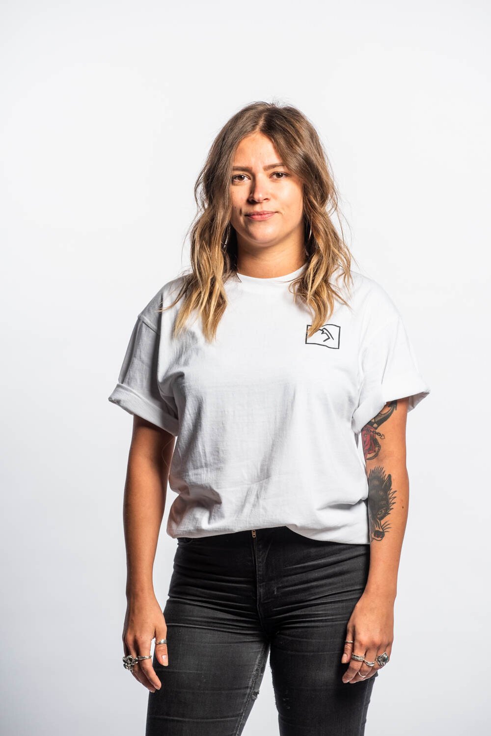 Signature Tee - White - brethrenapparel