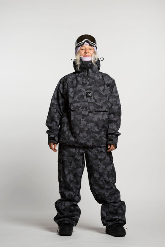 Access Cargo Pants - Black Camo