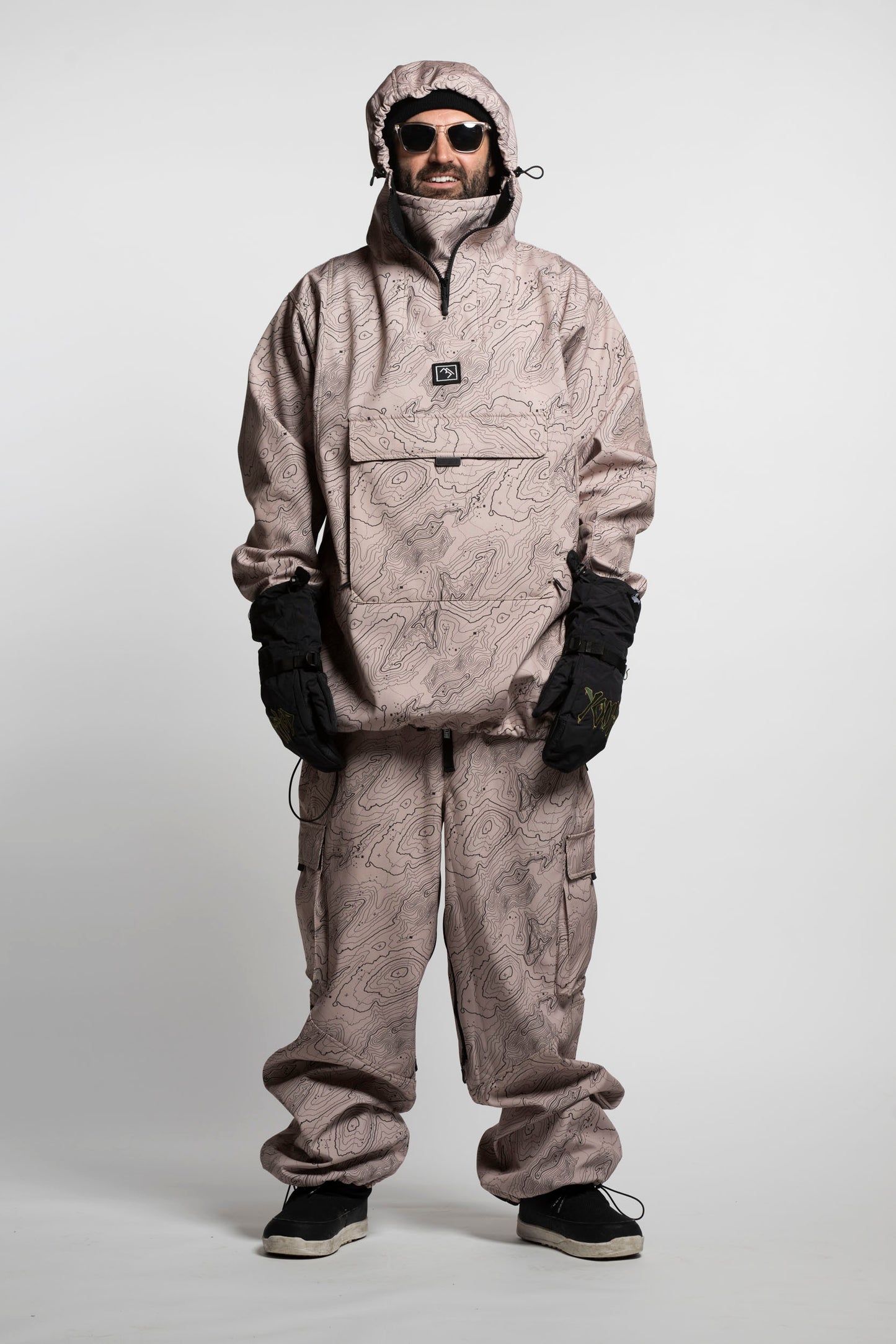 Access Anorak - Contour Print