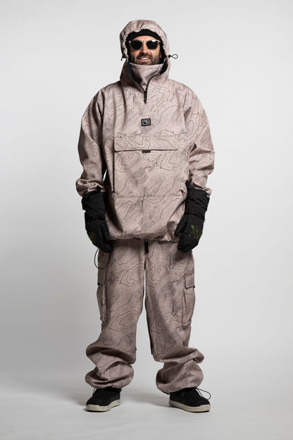 Access Anorak - Contour Print