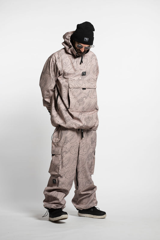 Access Anorak - Contour Print