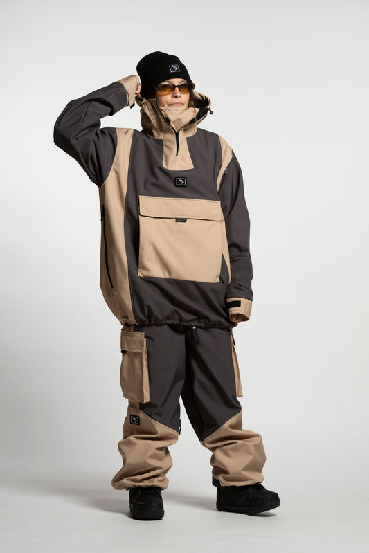 Access Cargo Pants - Dunes and Charcoal