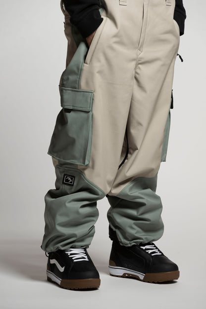 Access Bib Pants - Ivy and Olive Green