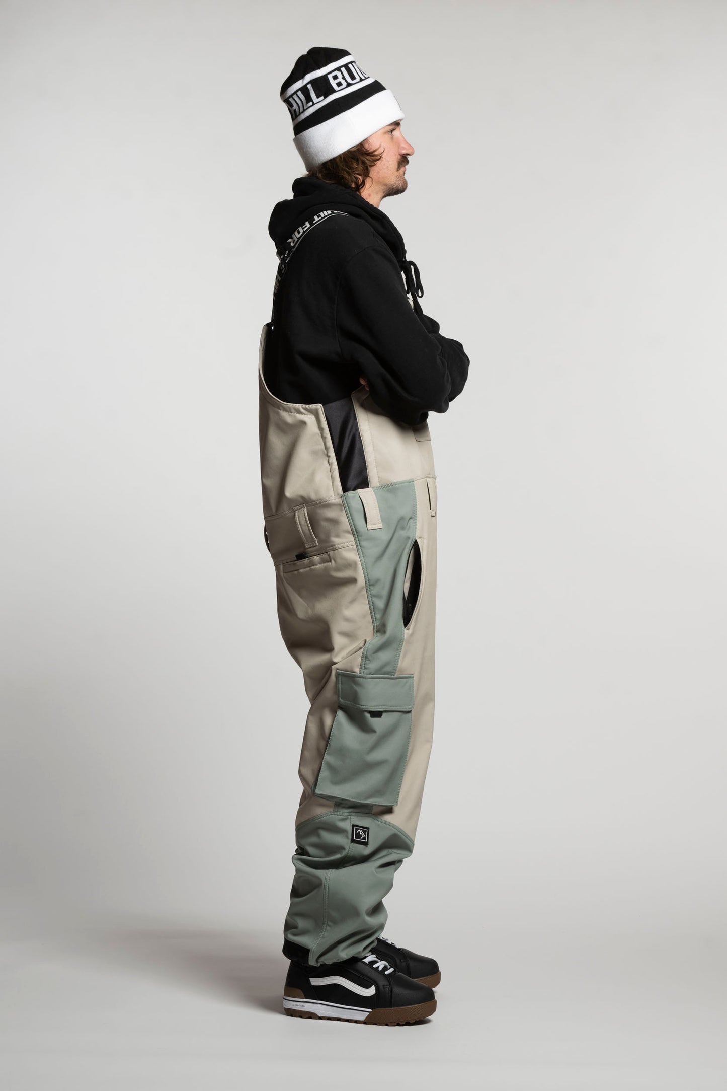 Access Bib Pants - Ivy and Olive Green