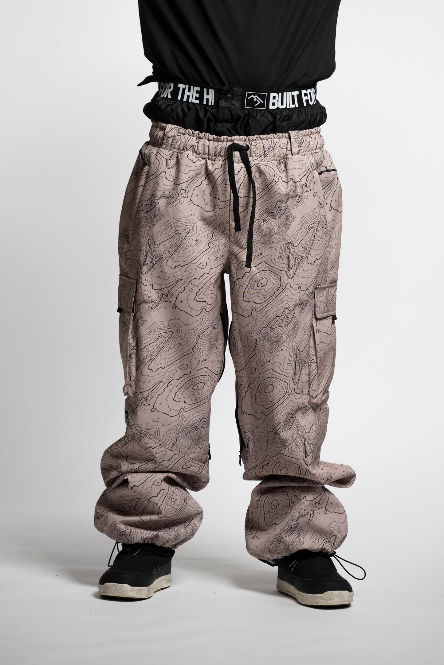 Access Cargo Pants - Contour Print