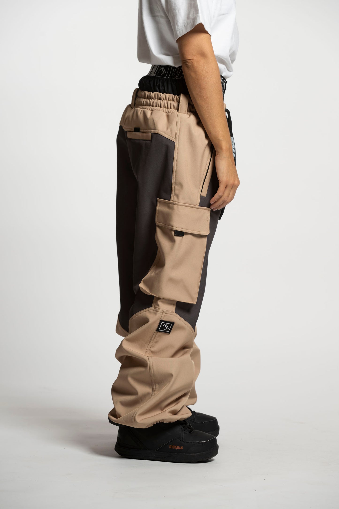Access Cargo Pants - Dunes and Charcoal