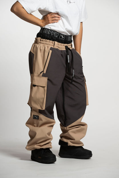 Access Cargo Pants - Dunes and Charcoal