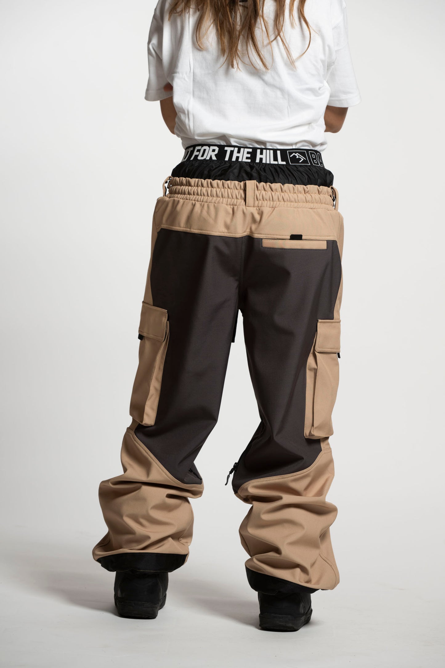 Access Cargo Pants - Dunes and Charcoal