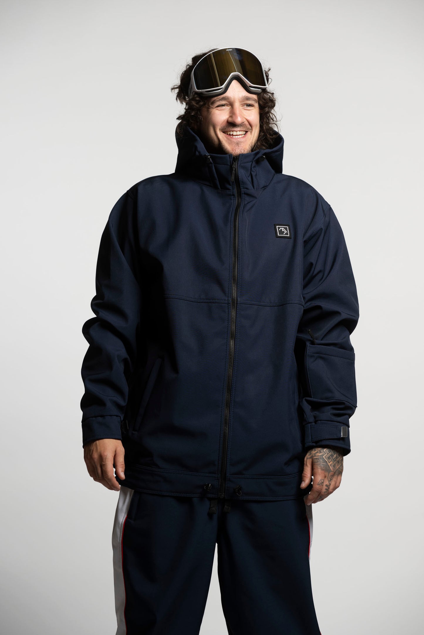 Access Full Zip Jacket - Midnight Blue