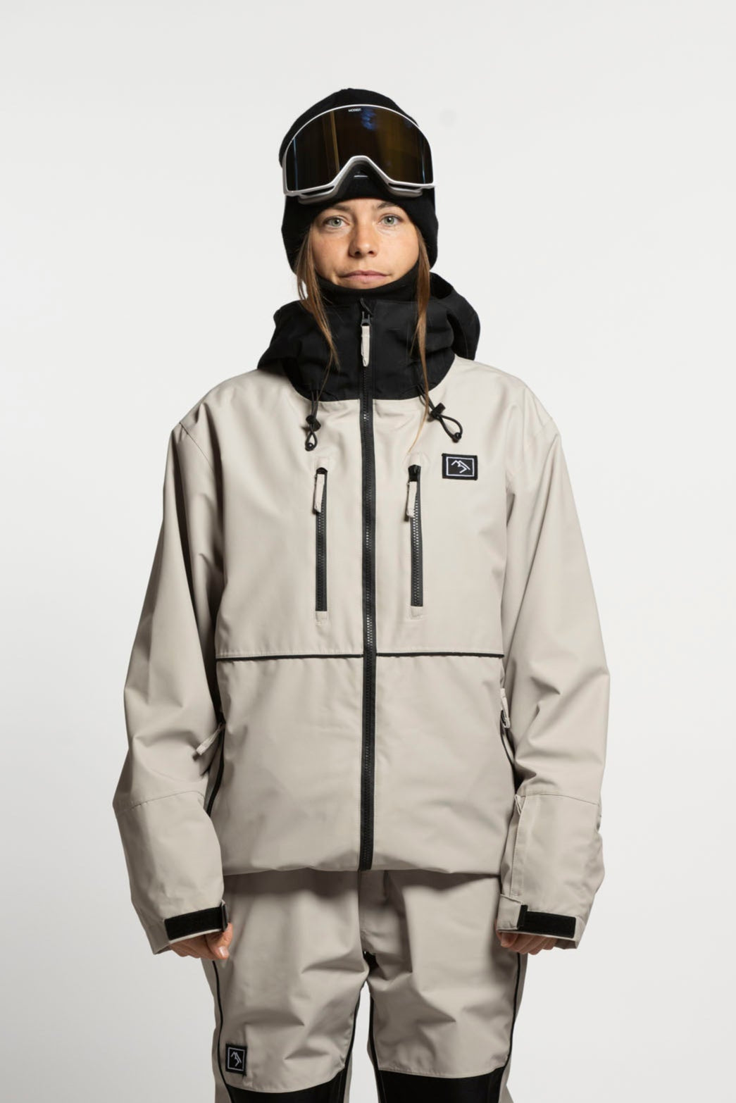 Beige snowboard Jacket