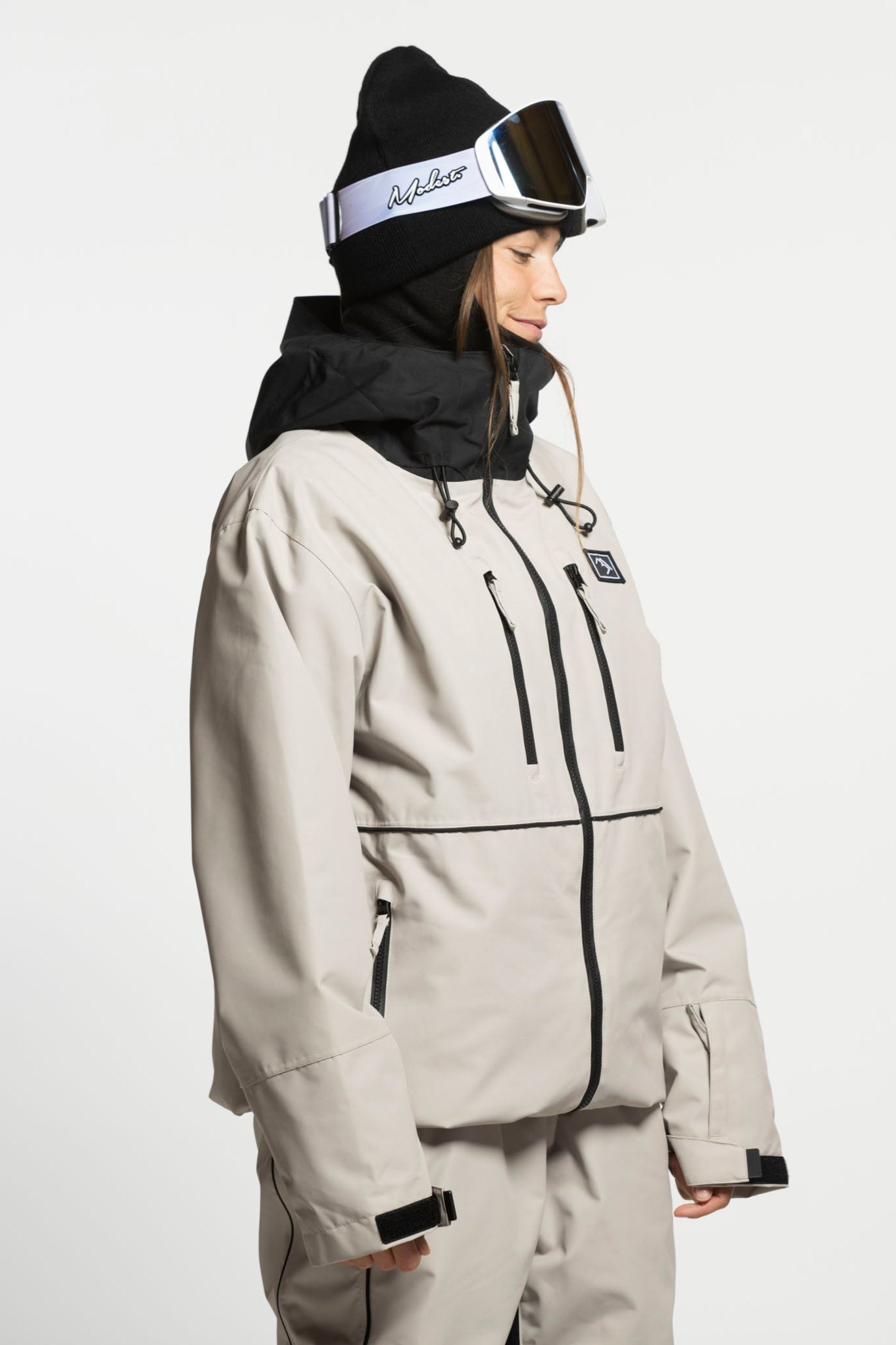 Beige snowboard Jacket