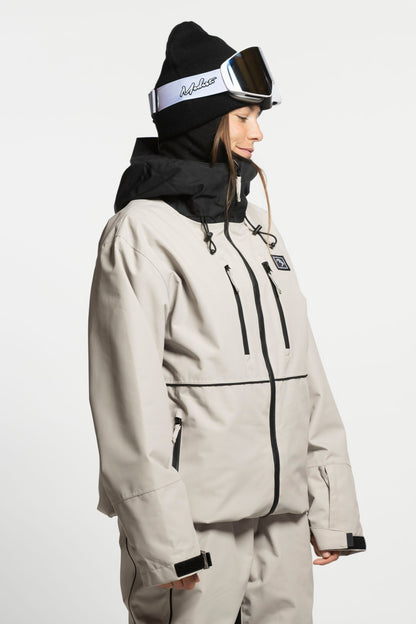 Beige snowboard Jacket