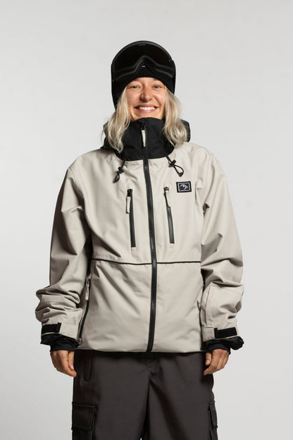 Beige snowboard Jacket