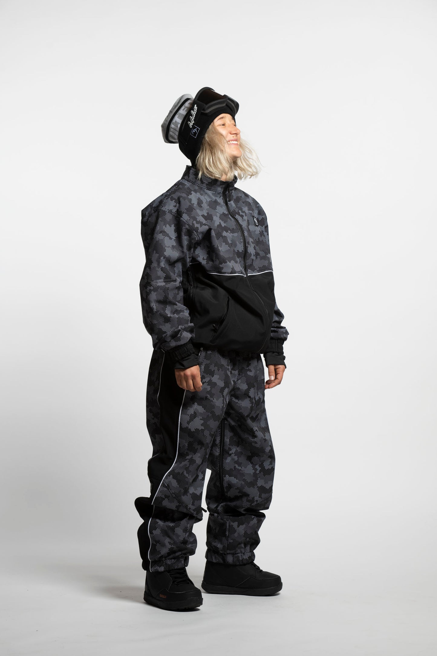 Baseline Full Zip - Black Camo