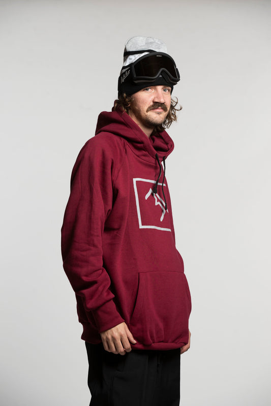 M.G. Snowboard Hoodie - Malbec