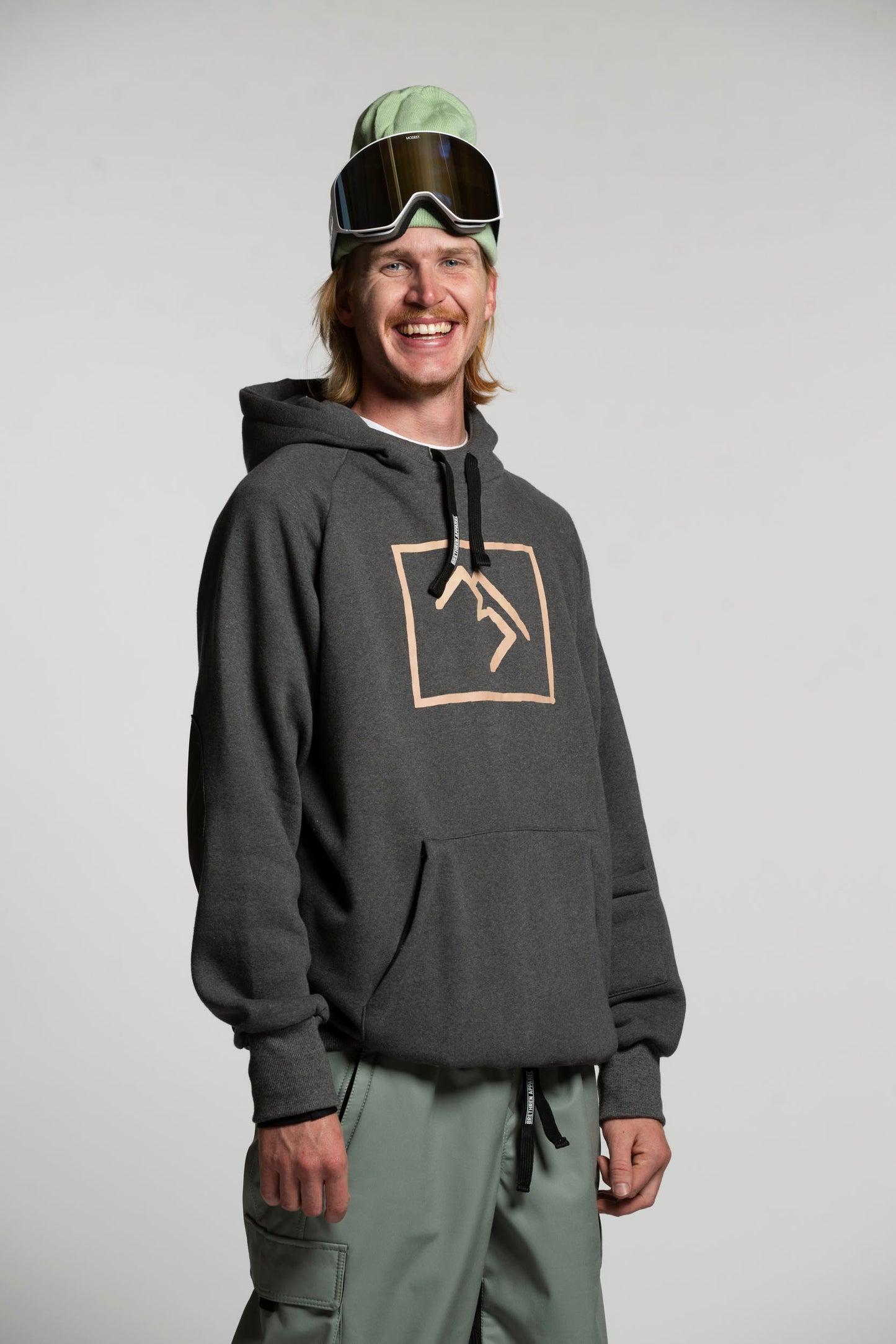 Shredduh 2.0 Snowboard Hoodie - Charcoal