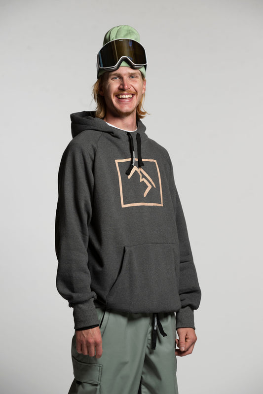 Shredduh 2.0 Snowboard Hoodie - Charcoal