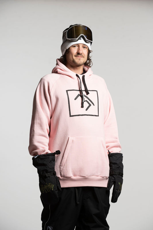 Shredduh 2.0 Snowboard Hoodie - Daybreak Pink