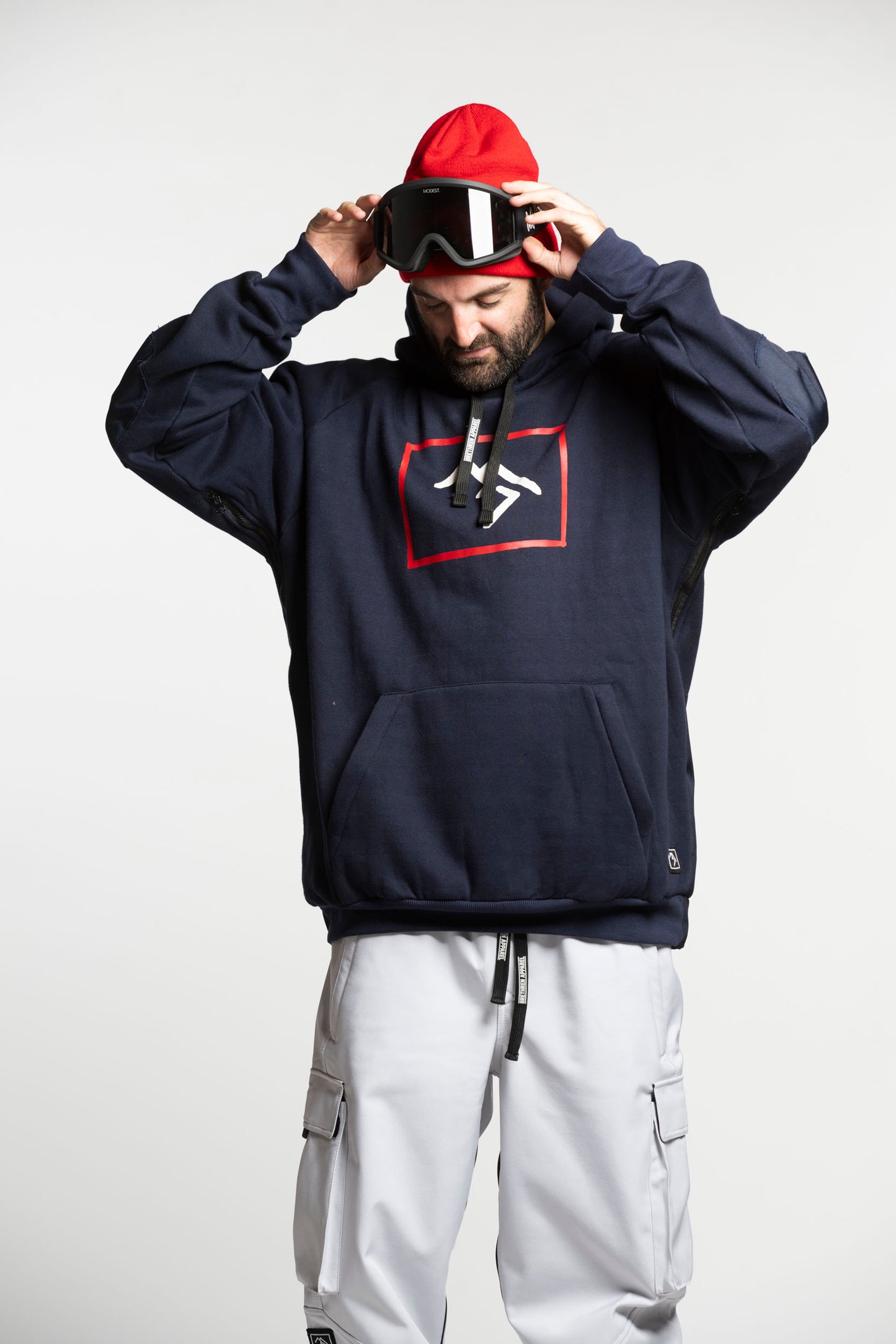 Shredduh 2.0 Snowboard Hoodie - Midnight Blue