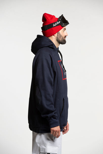 Shredduh 2.0 Snowboard Hoodie - Midnight Blue