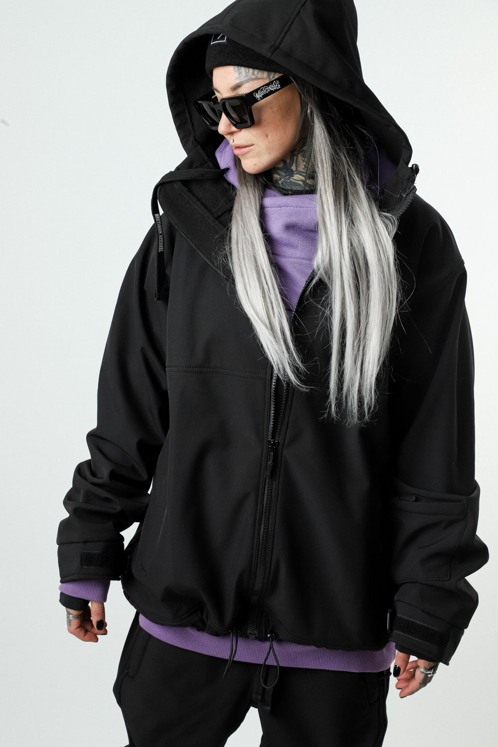 Access Full Zip Jacket - Darkside Black – Brethren Apparel