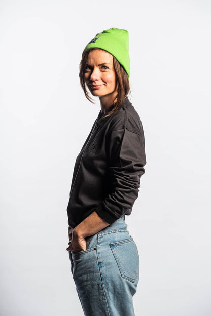 Collared Longsleeve - Black - brethrenapparel