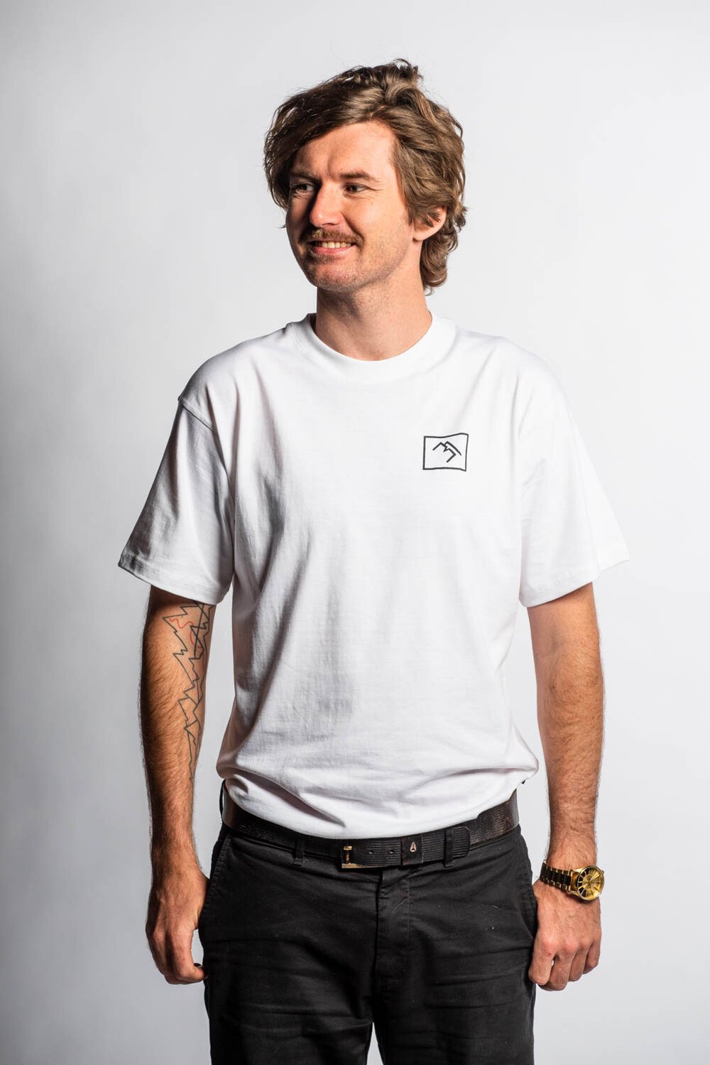 Signature Tee - White - brethrenapparel