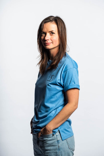 Stamp Tee - Sky Blue - brethrenapparel