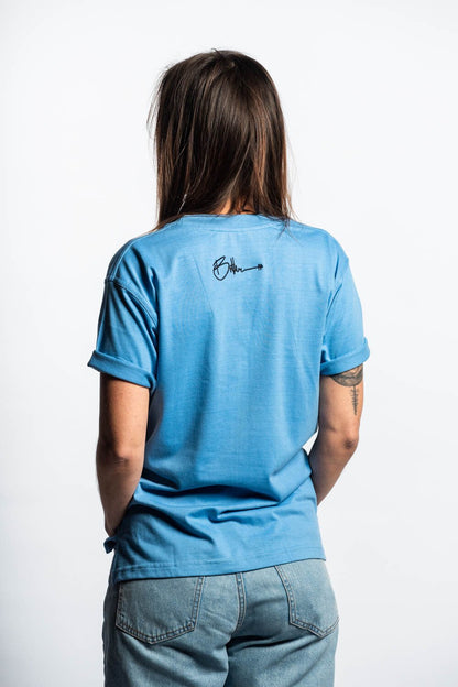 Stamp Tee - Sky Blue - brethrenapparel